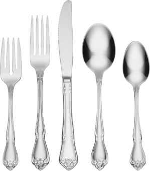 Oneida True Rose 45 Piece Everyday ...