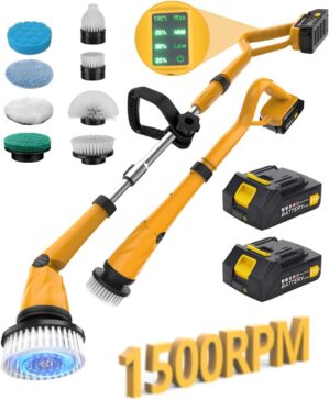 Qimedo 1500 RPM Electric Spin Scrub...