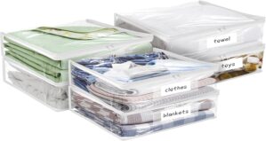 Plastic Storage Bags with Easy-Glid...