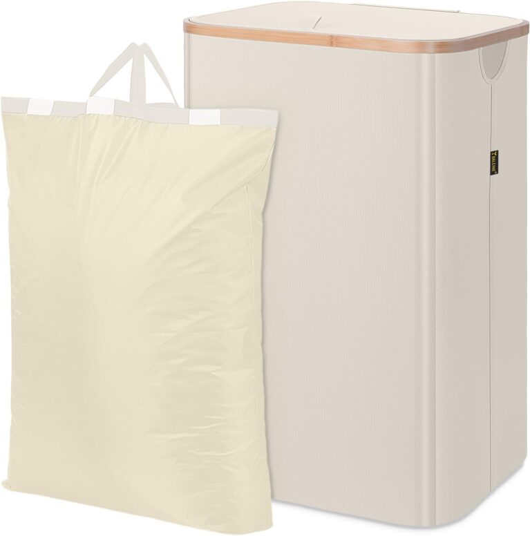 BALEINE 100L Laundry Hamper with Lid, Large Laundry Basket Bin