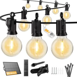 Brightown 108FT 52LED Solar String ...