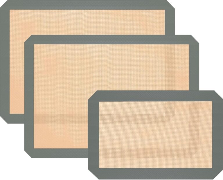 Koolstuffs Silicone Baking Mat, Nonstick and Reusable, 3 Pack