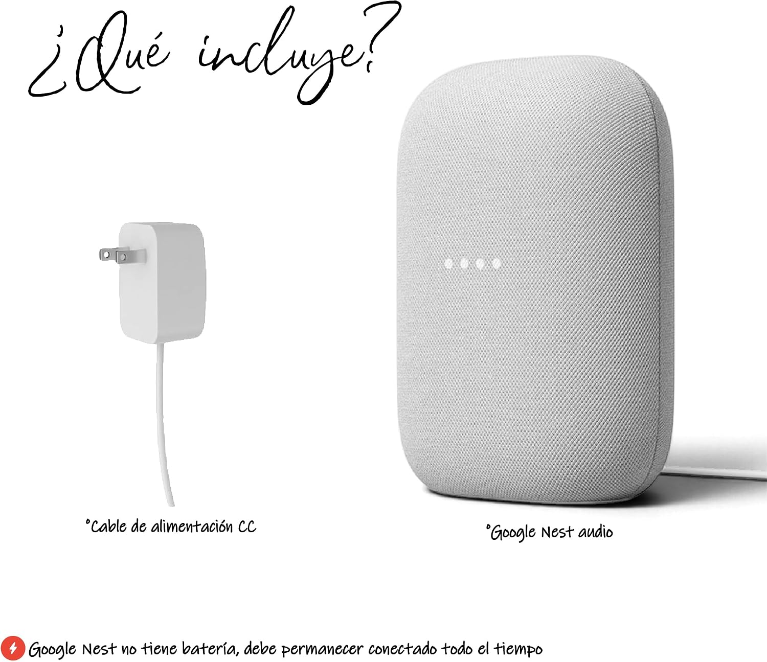 Google Nest Audio (3-Pack) Smart Speakers – Multi-Room Wireless Home Speaker Bundle with Bluetooth, Wi-Fi, Assistant, Stereo Sound, Voice Control & Smart Home Integration - Image 3