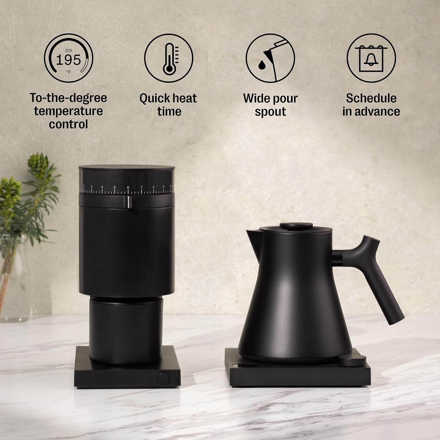Fellow Corvo EKG Pro Small Electric Tea Kettle for Coffee, 0.9 Liter - Image 3