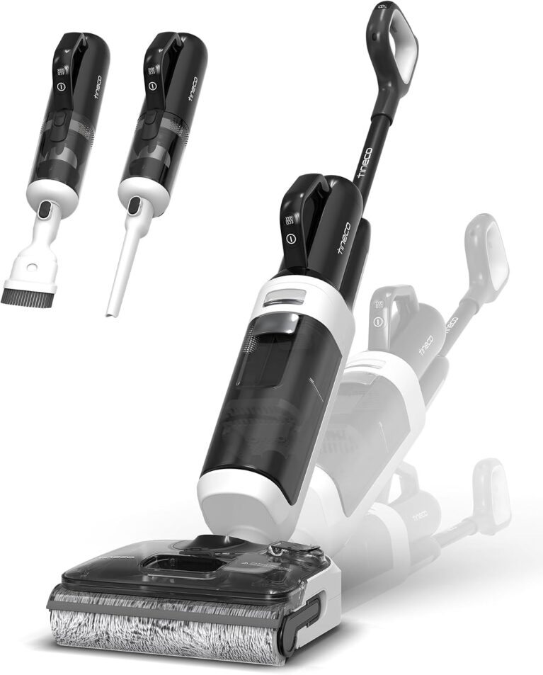 Tineco Floor One Switch S6 Stretch Breeze Wet Dry Vacuum Cleaners, Floor Cleaner Mop 2-in-1 Cordless Vacuum for Multi-Surface, 20kPa Suction, Anti-Tangle Design, Flashdry Self-Cleaning, 180° Lay-Flat