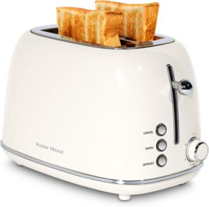 Roter Mond 2 Slice Toaster Retro St...