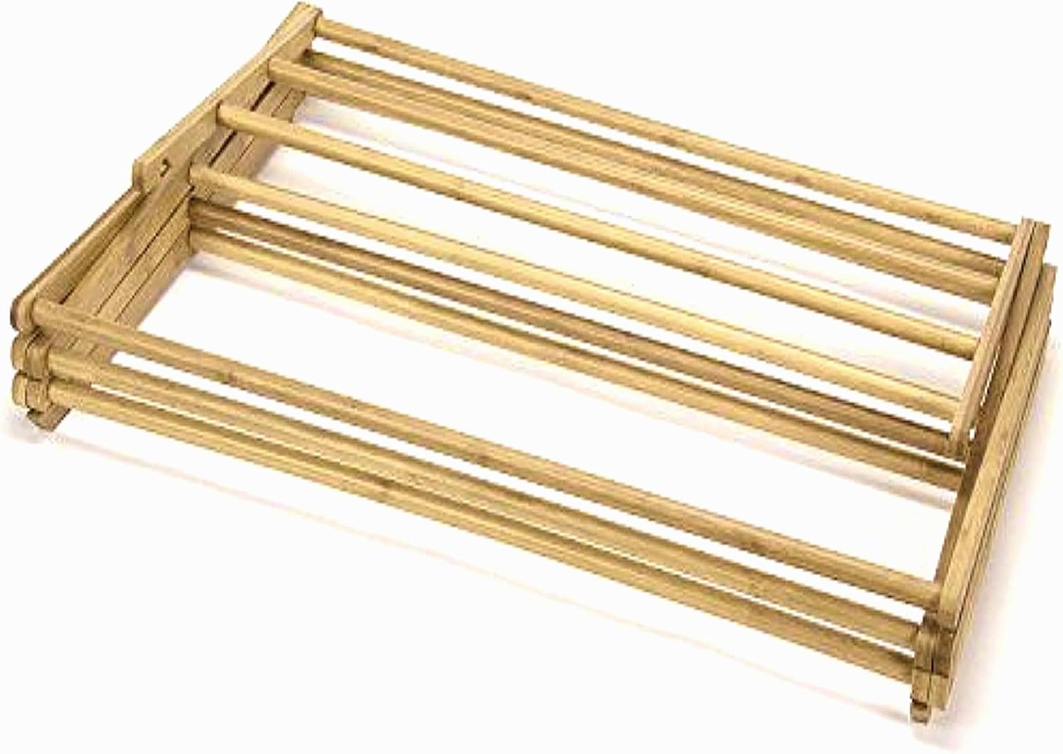 Home-it Wooden Clothes Drying Rack for Laundry - Collapsible Folding Bamboo Laundry Drying Rack for Drying Clothes - Heavy Duty Pre Assembled - Image 3