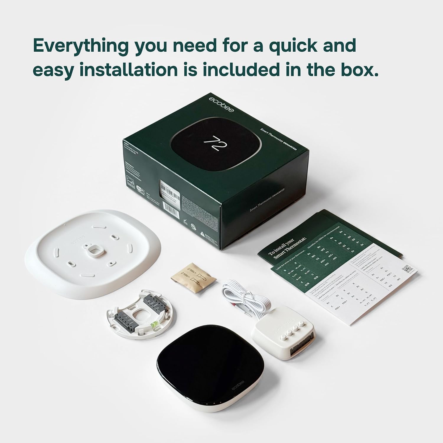 ecobee Smart Thermostat Enhanced, Programmable Wifi Thermostat - Image 4