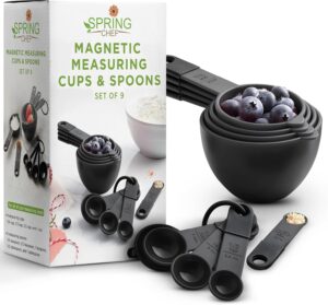 Spring Chef Black Magnetic Measurin...