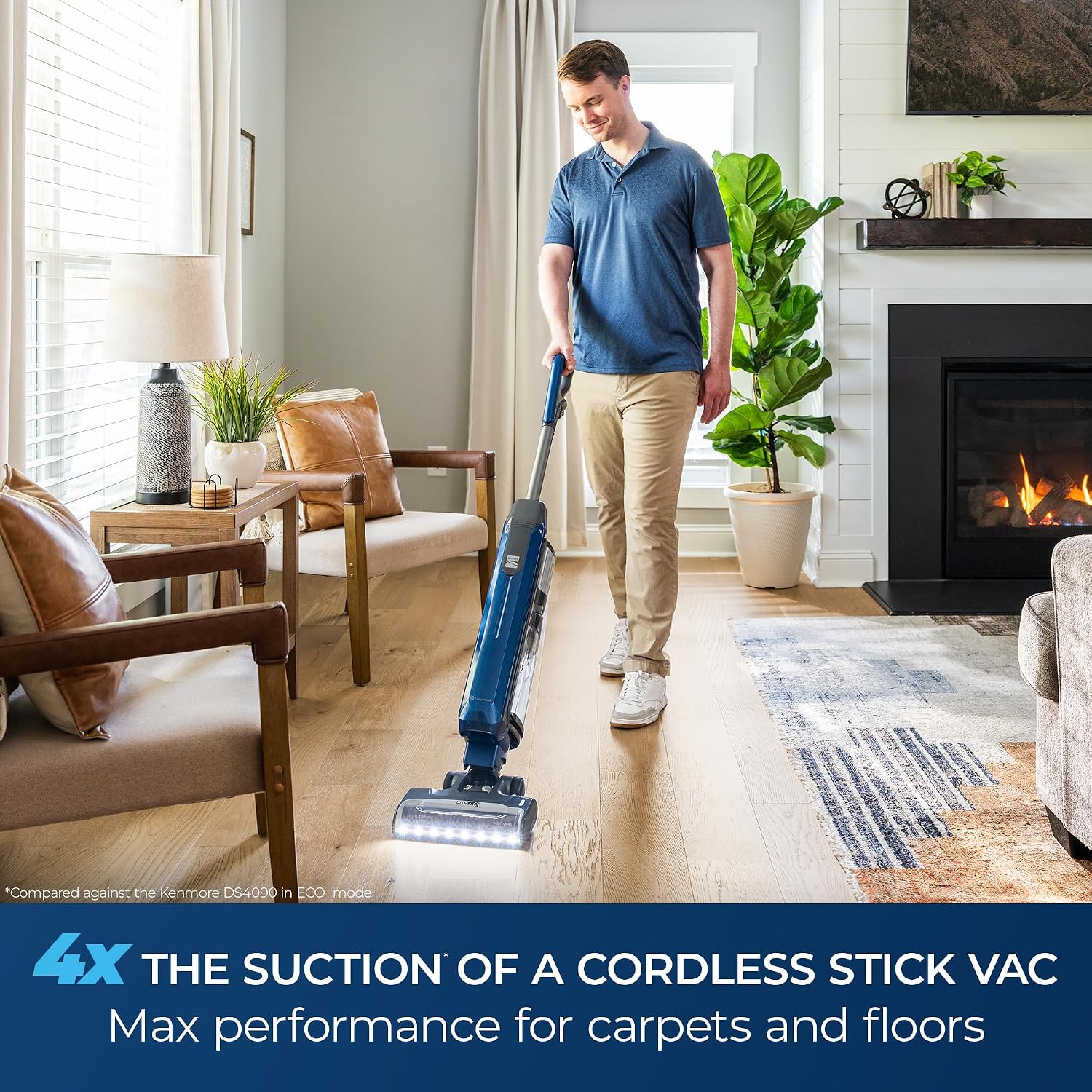 Kenmore Litening Cordless Upright Vacuum with Hair Eliminator Nozzle - Image 4