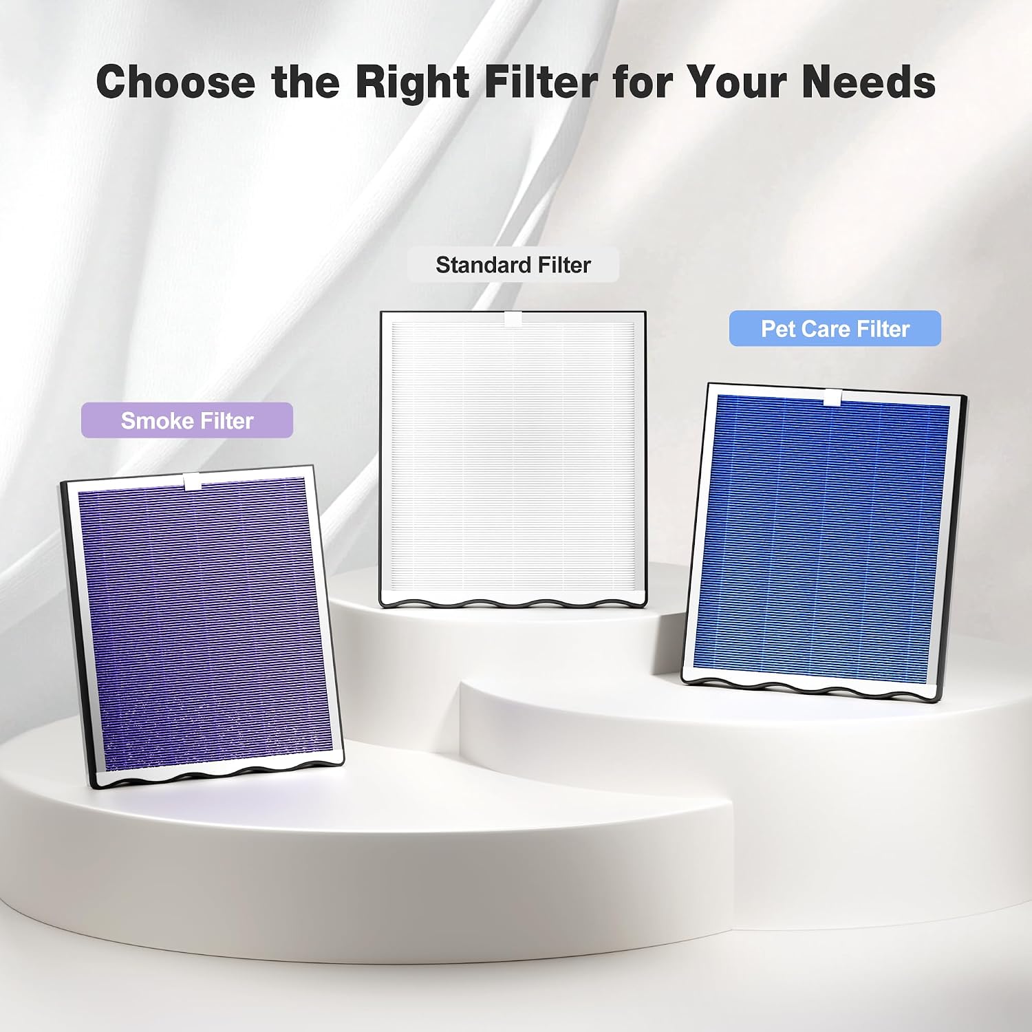 KNKA Air Purifiers for Home Bedroom Up to 1,695 Ft² in 1 Hr, APH4000, Black - Image 10