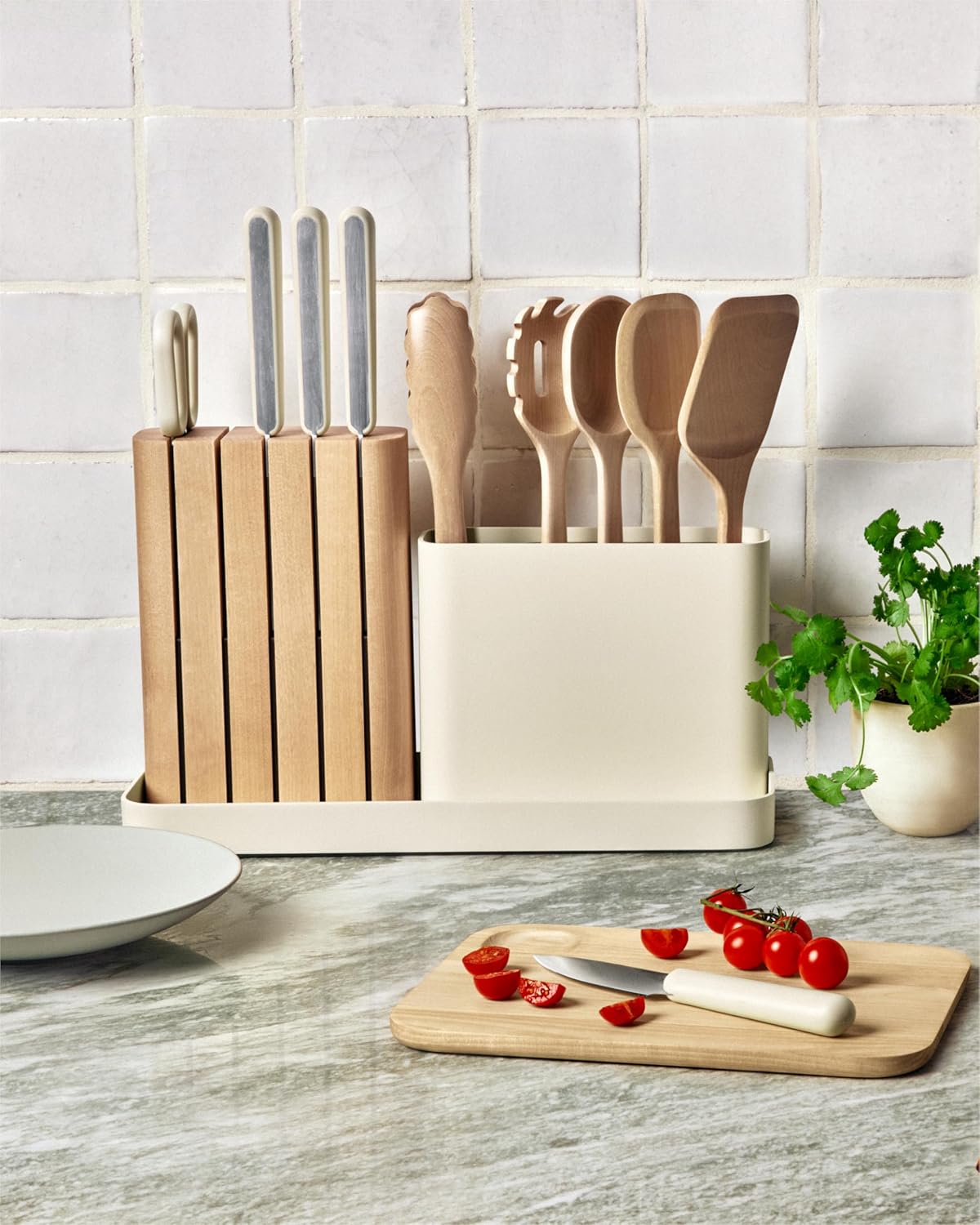 Caraway 14-Piece Kitchen Prep Tool Set with Knives & Utensils - Image 8