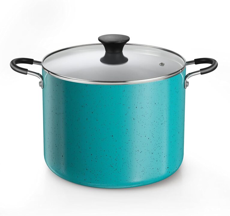 Cook N Home 10.5 Quart Non Stick Stock Pot with Lid, Large Pots for Cooking