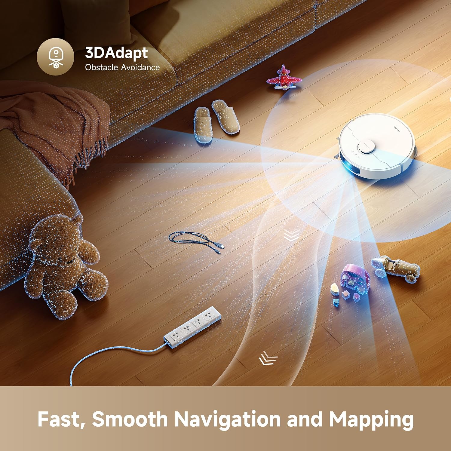 dreame D30 Ultra CE Robot Vacuum and Mop, 25,000Pa Powerful Suction - Image 8