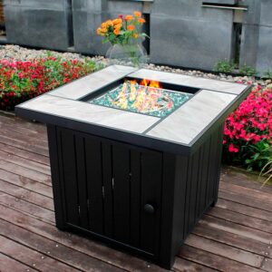 OutVue 30 Inch Propane Fire Pit Tab...