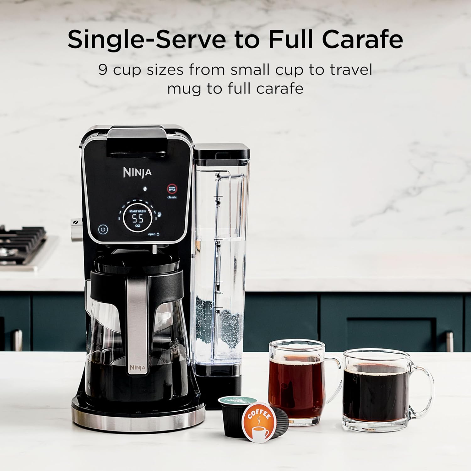 Ninja Specialty Drip Coffee Maker, DualBrew Pro, Black, CFP301 - Image 2