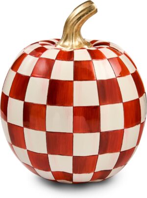 MACKENZIE-CHILDS Resin Pumpkin, Sma...