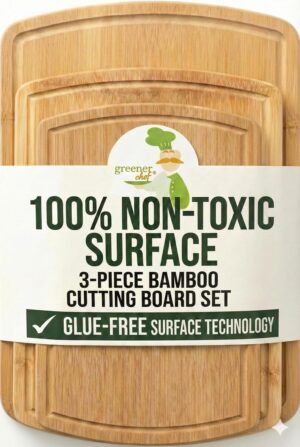 SAFEST Extra Large Bamboo Cutting B...