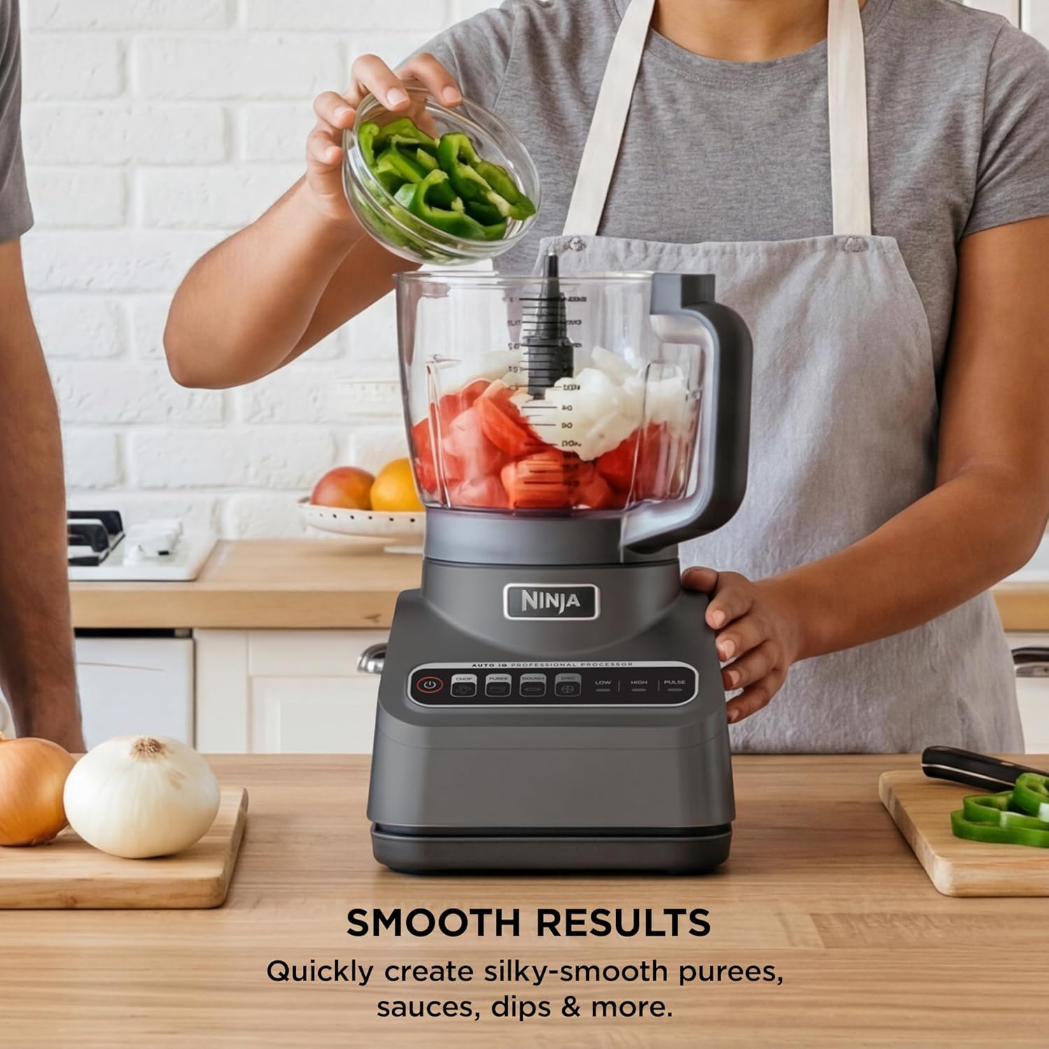 Ninja Professional Plus Food Processor, 1000PW, 9-Cup, Grey, BN601 - Image 4