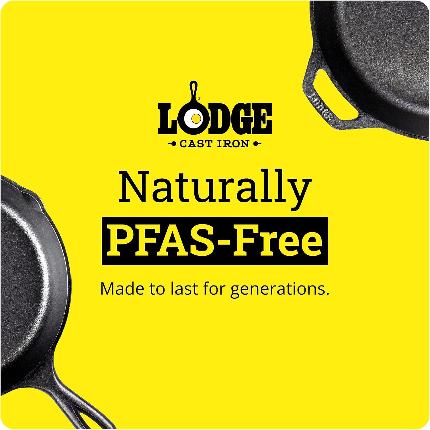 Lodge Reversible Cast Iron Grill/Griddle Pan, 16.75 x 9.5 Inches - Image 9