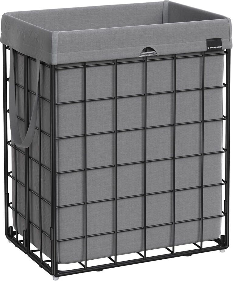 SONGMICS Laundry Hamper, Collapsible, 23.8 Gal. (90L)