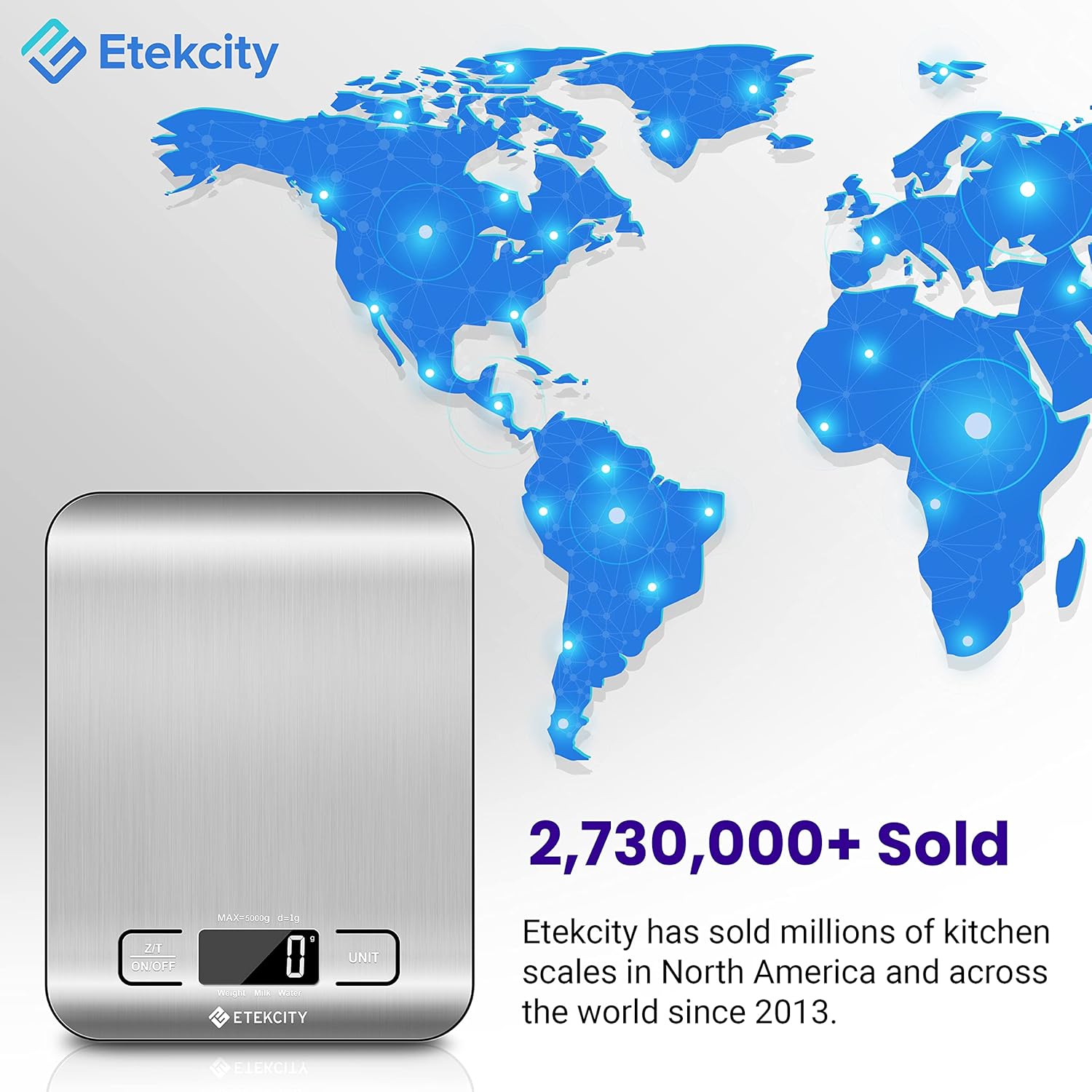 Etekcity Food Kitchen Scale, Digital Grams and Ounces, 11lb - Image 9