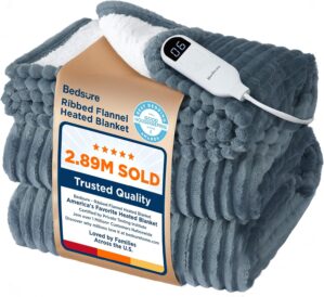 Bedsure GentleSoft Heated Blanket T...