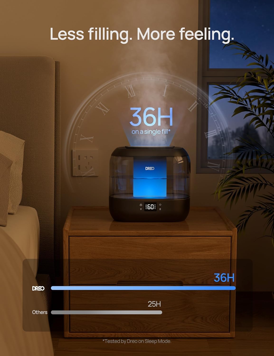 DREO Smart Humidifiers for Bedroom, 4L Cool Mist Humidifier - Image 7