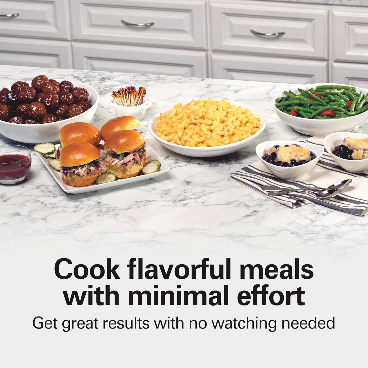 Hamilton Beach Stay or Go Extra Large 10 Quart Portable Slow Cooker - Image 4