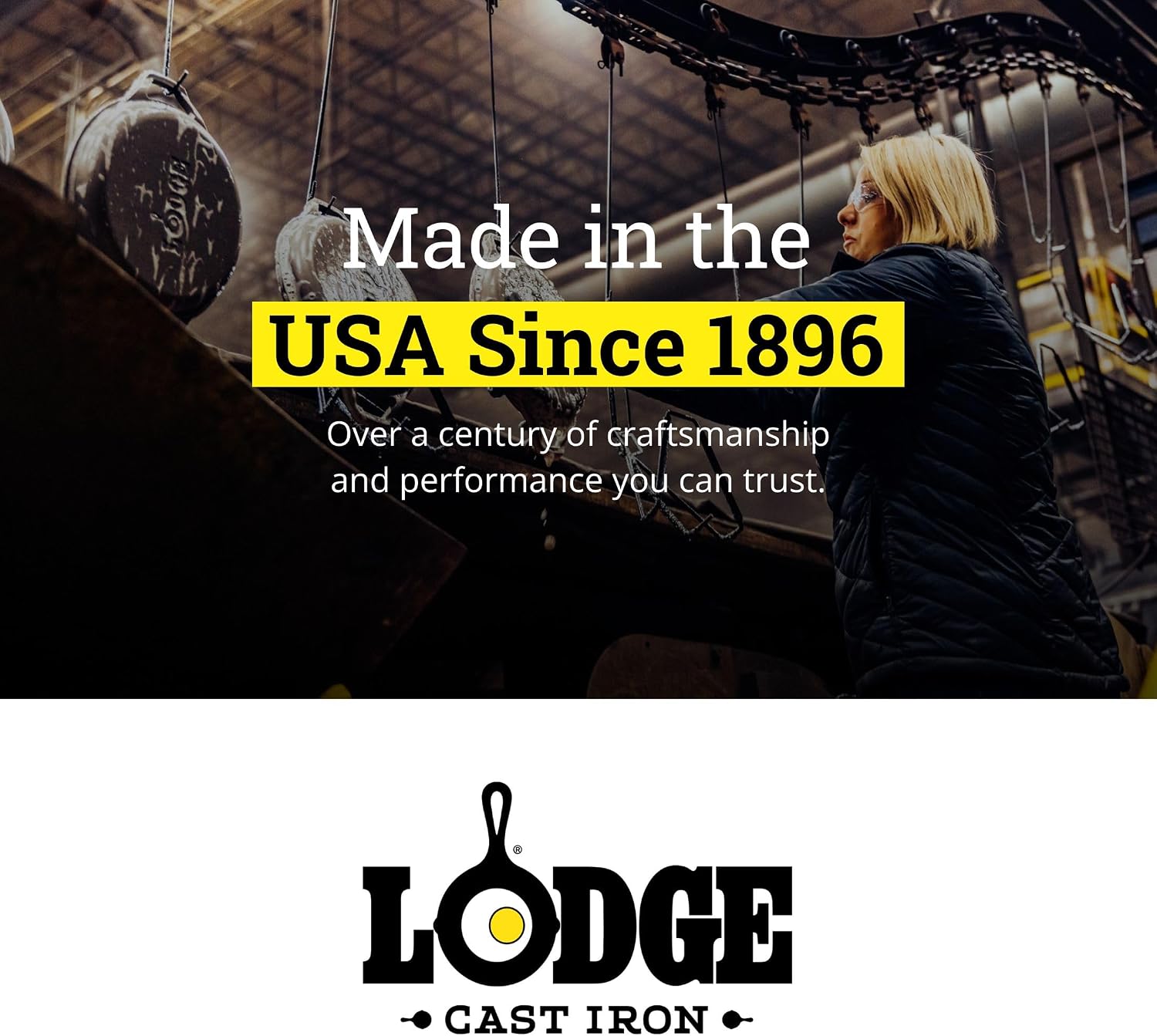 Lodge Reversible Cast Iron Grill/Griddle Pan, 16.75 x 9.5 Inches - Image 8