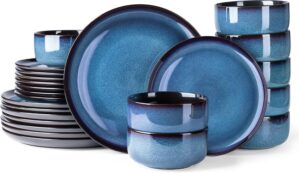LERATIO Ceramic Dinnerware Sets for...