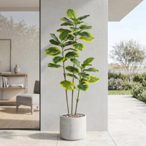 Artificial Ficus Tree 5FT, Tall Fak...