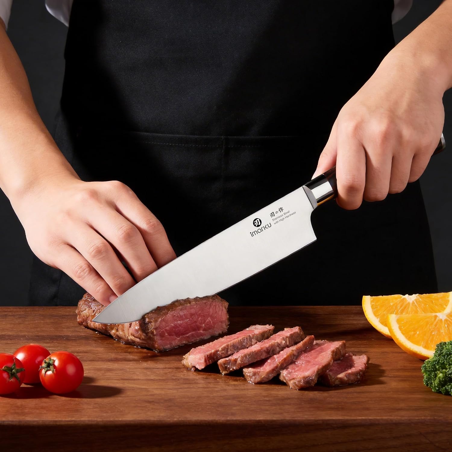 imarku 3 Piece Knife Set, Japanese High Carbon Stainless Steel Chef Knife - Image 5