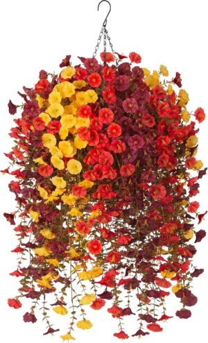 Fake Fall Artificial Outdoor Flower...