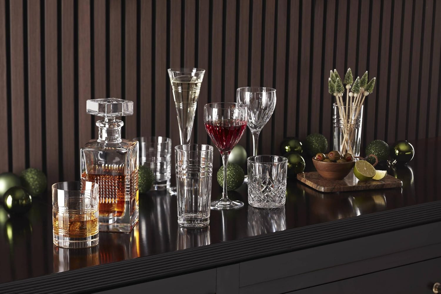 Reed & Barton Tempo Glassware Collection, Hiball Glasses, 14 Oz, Set of 4 - Image 4