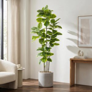 Artificial Ficus Tree 6FT, Tall Fak...