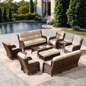 HILLGA Luxury Outdoor Patio Furnitu...