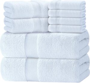 White Classic Luxury White Bath Tow...