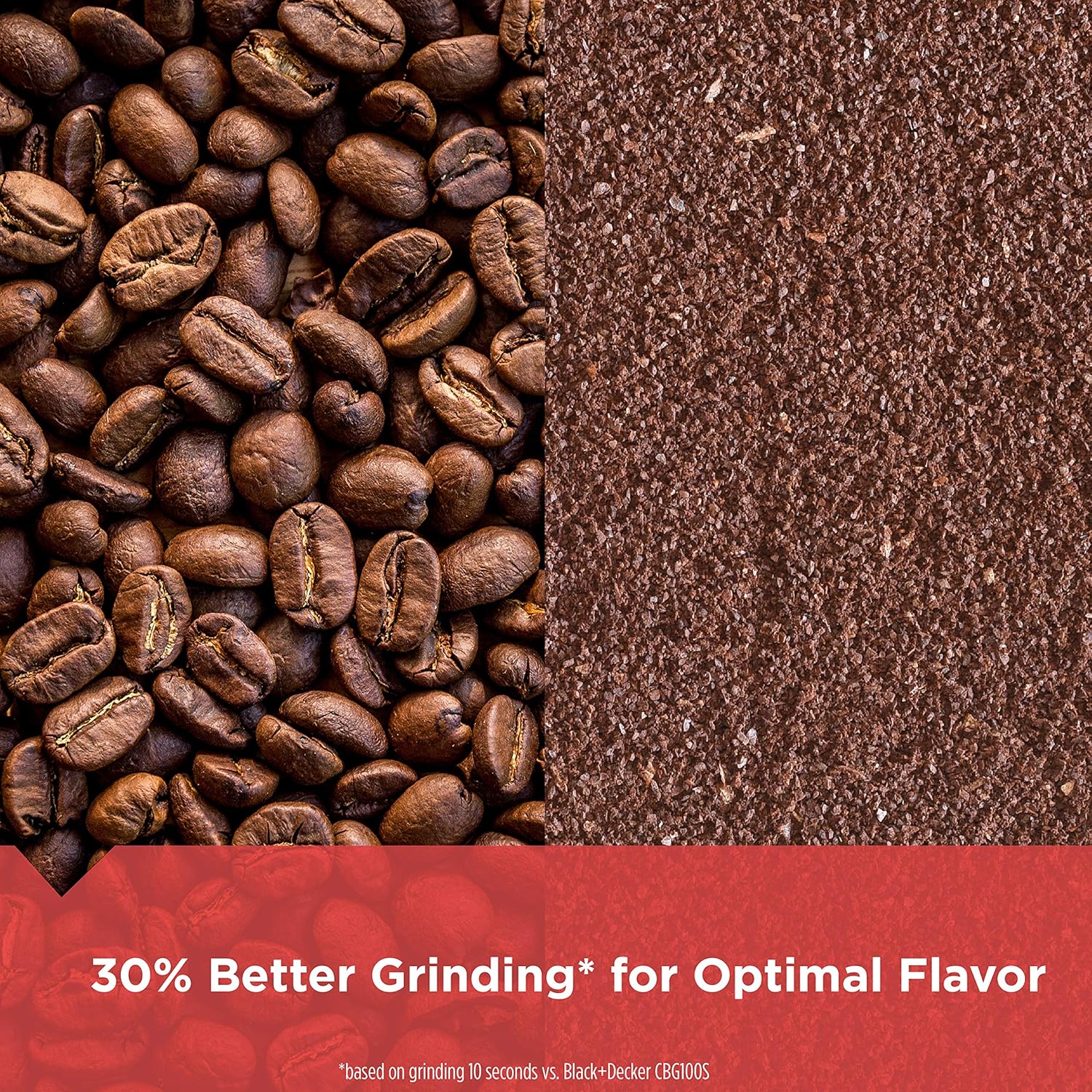 BLACK+DECKER One-Touch Coffee & Spice Grinder with Stainless Steel Blades - Image 2