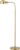 O’Bright Adjustable Floor Lamp with Flexible Gooseneck and Rotatable Shade, E26 Socket, 10-Inch Base – Ideal for Reading, Bedside, Living Room, Brushed Nickel