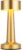 HPUFKOT Portable LED Table Lamp, 3-Levels Brightness Metal Desk Lamp,3 Color Touch Control RechargeableLamp, Ideal Bedside Lamp for Nightstand, Bedroom,Living Room (Light Golden)