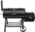Oklahoma Joe’s Longhorn Offset Charcoal Smoker and Grill with 1060 sq. in. Cooking Area in Black