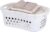 IRIS USA Plastic Laundry Basket 1.5 Bushel (50L), Built-In Handles, White