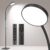 PACOVY Floor Lamp, Adjustable Height Floor Lamps for Living Room Bedroom, 120 LED Super Bright Standing Lamp Remote & Touch Control Dimmable Gooseneck Tall Stand Reading Lamp for Office Craft, Black