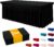 Smiry 3 Pack Spandex Elastic Fitted Table Cloth Skirt for 6FT Table