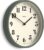 NEWGATE® Number Four Theatre wall Clock | Modern Round Clock | 12″ | Asparagus Green | Decorative Numbers | Ideal for Kitchen, Living Room or Office
