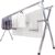 JAUREE 79″ Clothes Drying Rack, Drying Rack Clothing Folding Indoor Outdoor