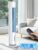 Windowless Portable Air Conditioners, 35″ Evaporative Air Cooler w/3 Speeds&3 Modes, 25ft Remote&Smart Timer, 120°Oscillating Portable AC Unit, Swamp Cooler Air Conditioner for Bedroom Indoor