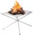 Portable Outdoor Fire Pit 22 Inch – New Upgraded Camping Fire Pit Collapsible Foldable Mesh Fire Pits Fireplace for Camping, Campfire, Patio, Backyard and Garden – Carrying Bag Included