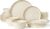 Famiware Saturn Stoneware Dishes Dinnerware Set for 8, Rimmed Plates, Bowls